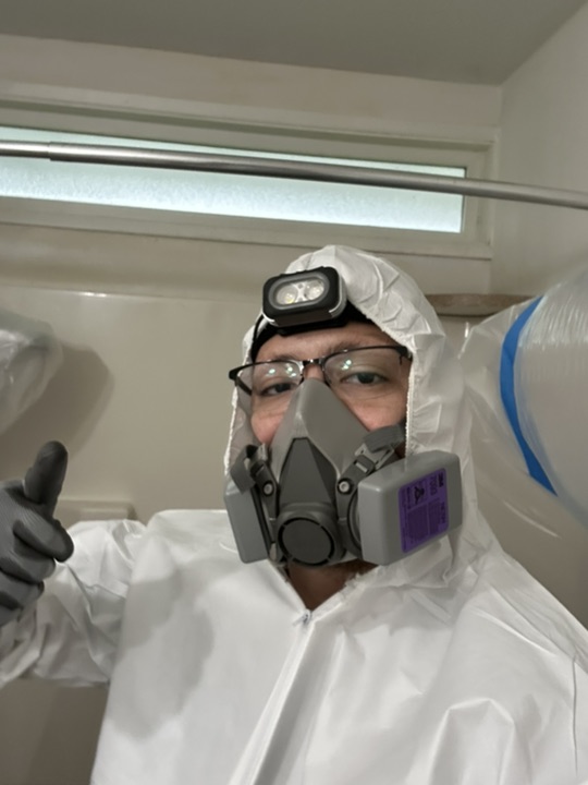 Restoration work in Magalia