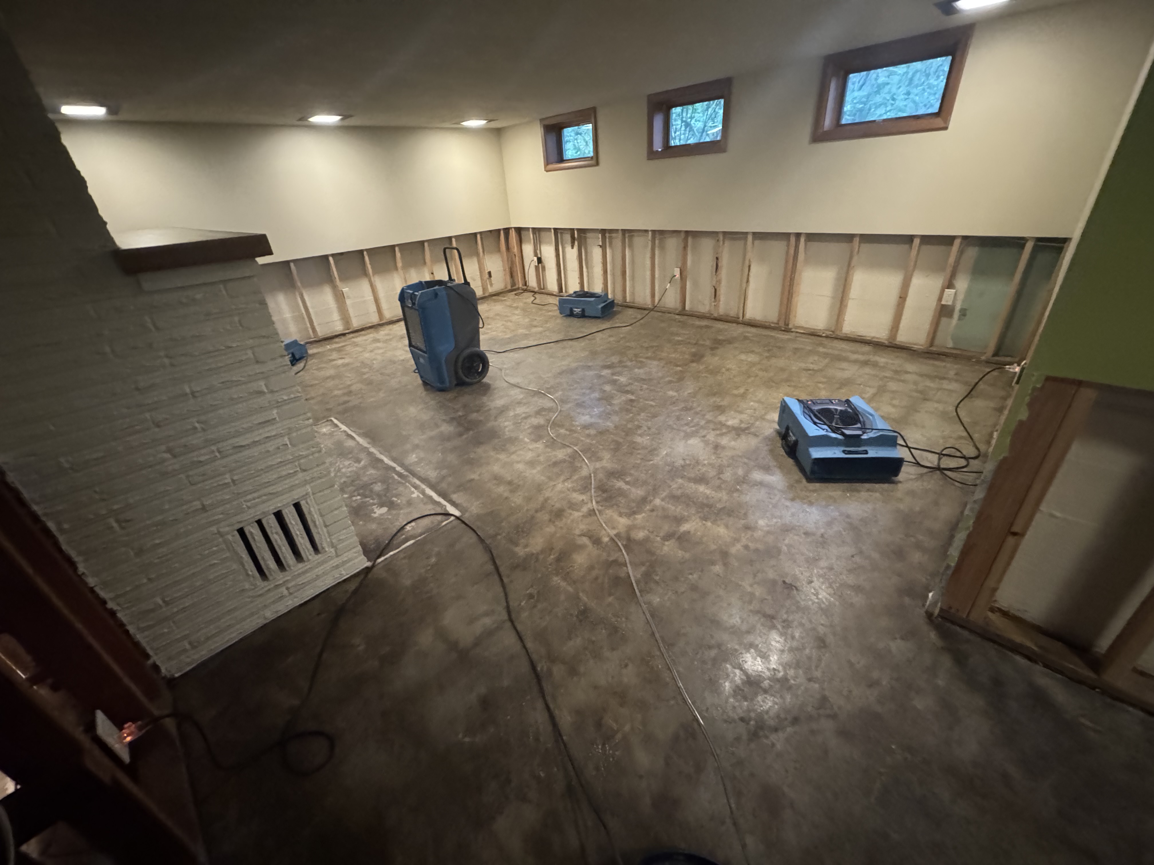 Water damage restoration